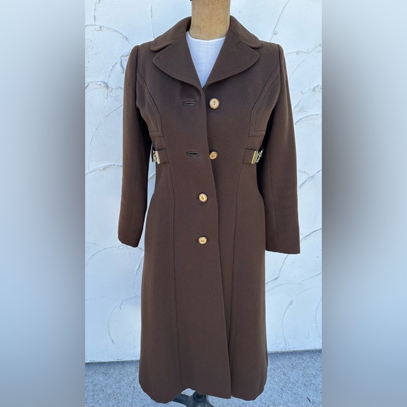 Marie France- Ladies VINTAGE winter lined coat - Picture 2 of 15